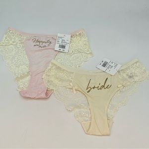 David’s Bridal Underwear set of 2